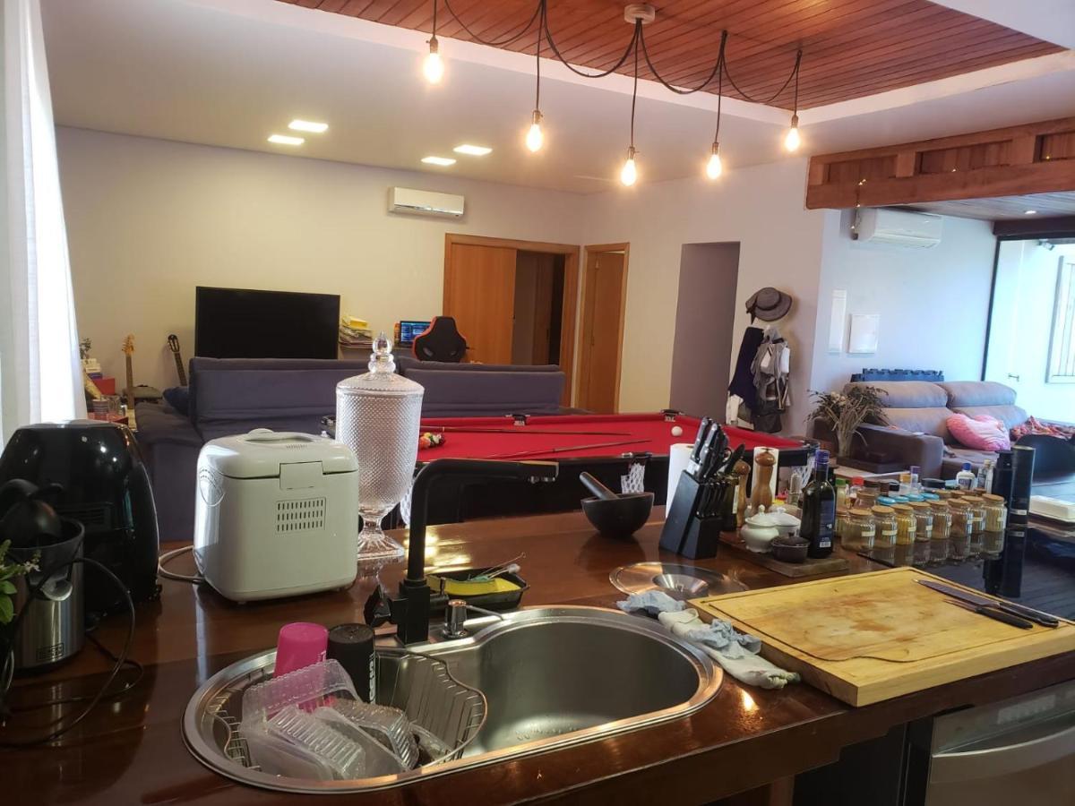 Casa De Praia Com Piscina Aquecida Area Gourmet E Jogos Florianópolis Kültér fotó